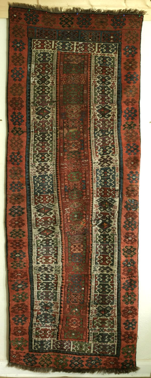 East Anatolian all-borders rug - click to see enlarged view