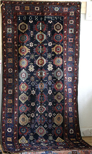 Armenian Karabagh rug, signed and dated  - click to see enlarged view