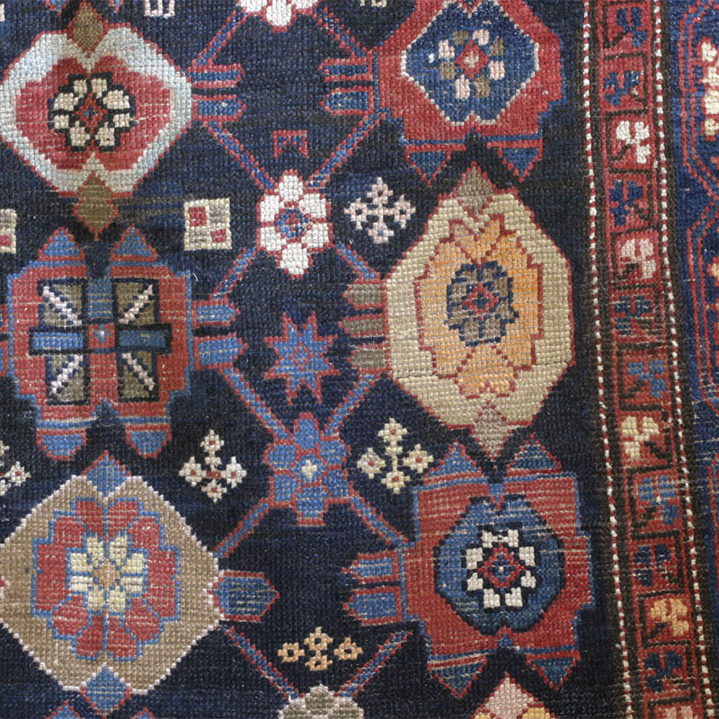 Caucasian Armenian rug - field detail