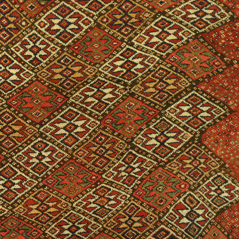 Khorassan Kurd (Quchan) rug, field right