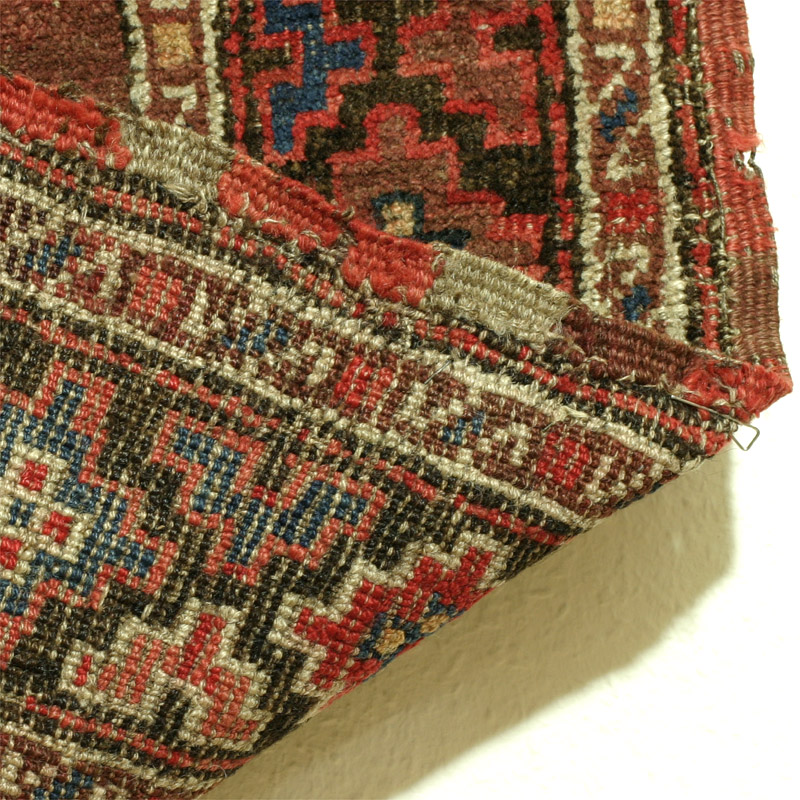 Karakalpak or Uzbek main rug - view of back side