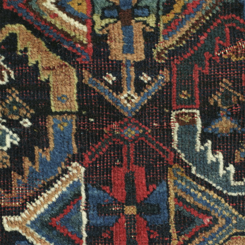 Khamseh khorjin bag face - pattern detail
