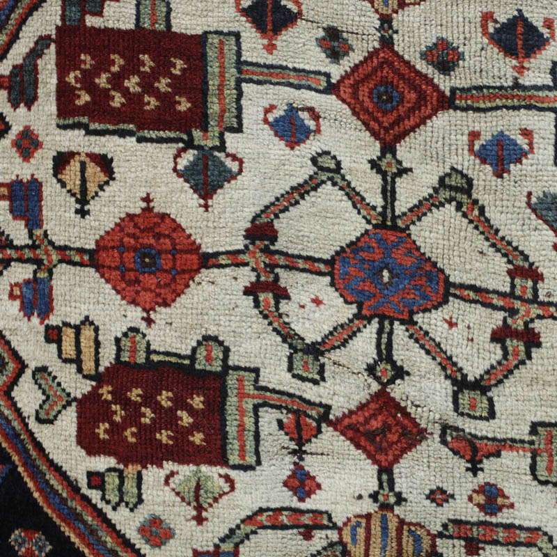 Khamseh rug - pile detail 3
