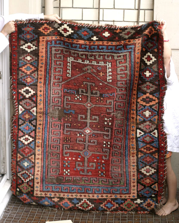 Anatolian kurdish prayer rug, 19th century