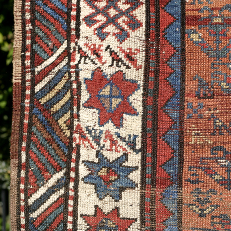 Kurdish long rug - animals