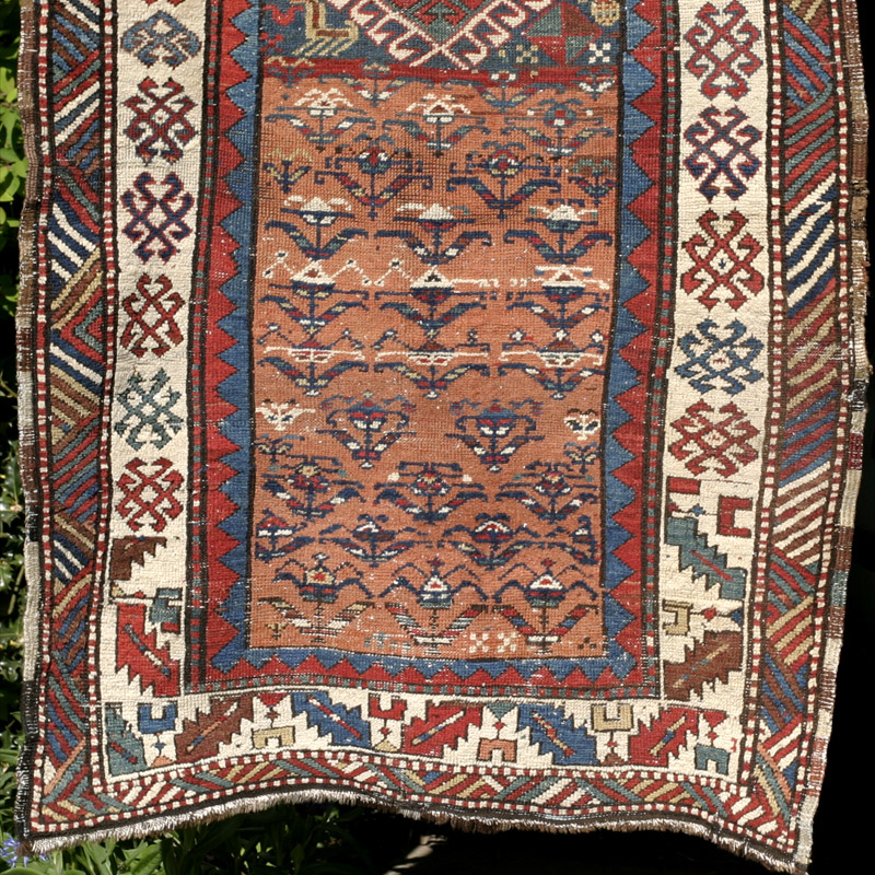 Kurdish long rug - bottom end
