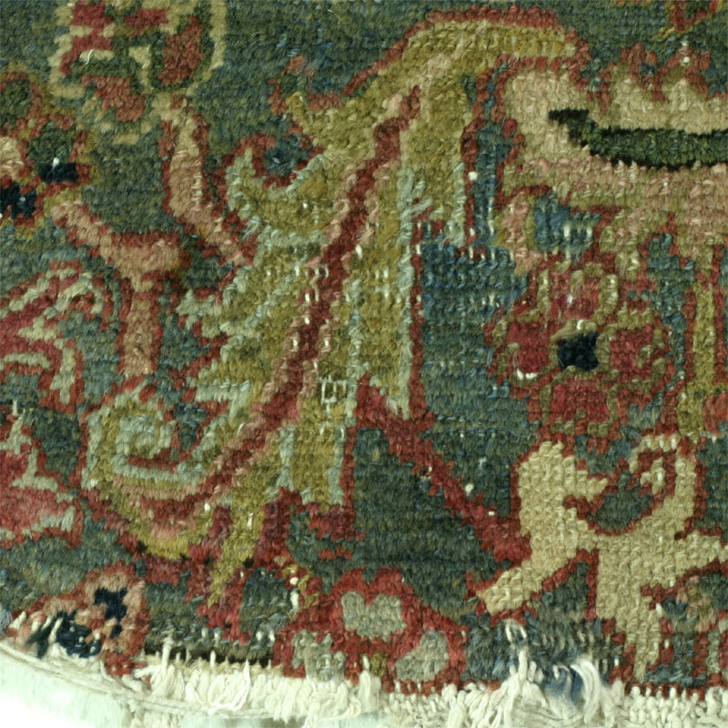 Heriz Mehrivan rug - oak leaf part of pattern