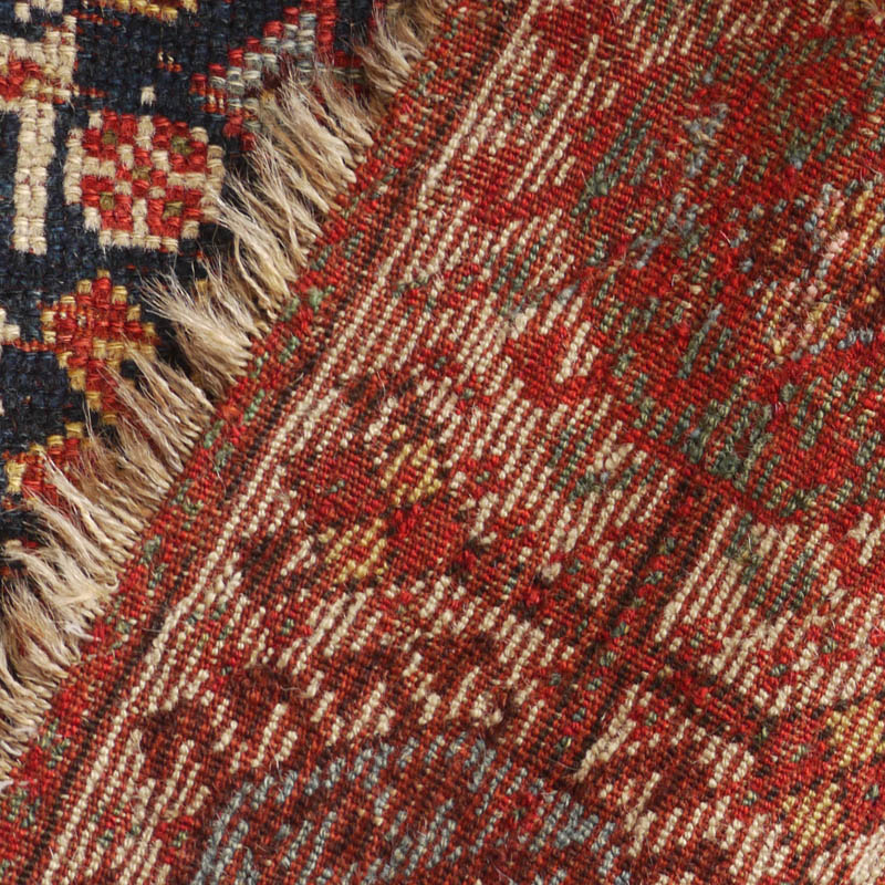Qashqai Sherkarlu - back detail weave pattern