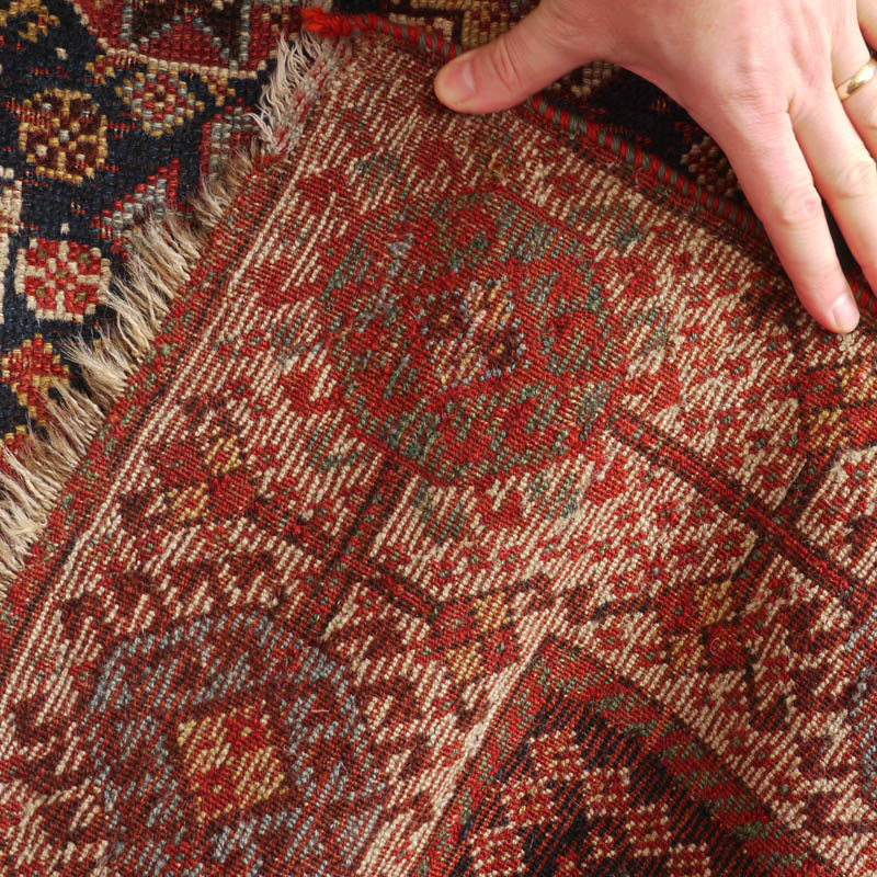 Qashqai Sherkarlu - back of the rug