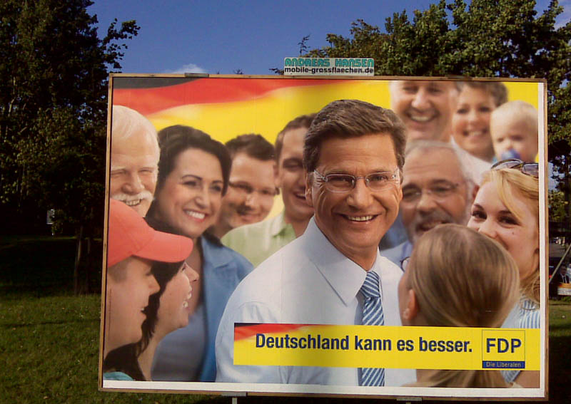 Dieter (?) Westerwelle among photoshopped supporters